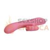 Vibrador estimulador de punto g con masajeador de clitoris rotativo